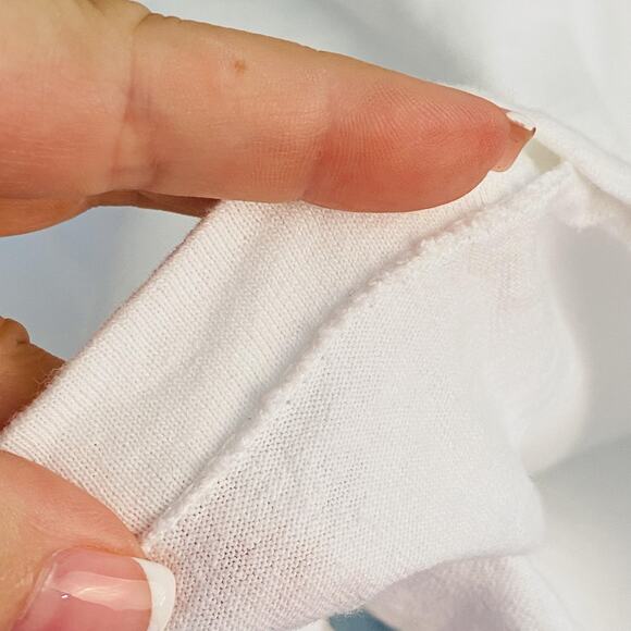 Vintage Fall Fest 2000 Shirt Mens Large White Long Sleeve USA 00s single stitch - Picture 7 of 7